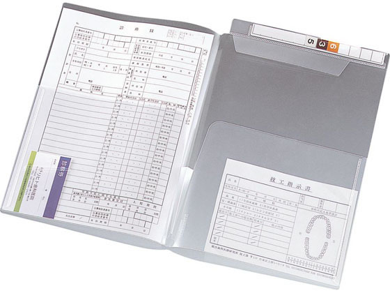 カルテフォルダー フラップ付ダブル横型A4 100枚 リヒトラブ HK2004の通販は