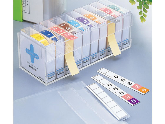 インデックス | (まとめ)リヒトラブ カラーナンバーラベル M2桁用 30×30mm HK752 1パック(100片)(×20) まとめ） リヒトラブ カラーナンバーラベルMロールタイプ 「2」 HK753R