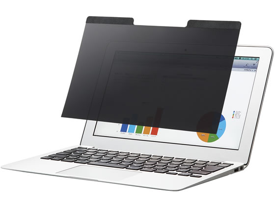 のぞき見防止フィルターマグネットタイプ(2way) 15.6Wインチ エレコム EF-PFM156W