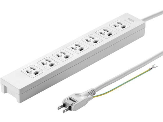 雷ガード電源タップ 3P 7個口 5m サンワサプライ TAP-F37-5SR