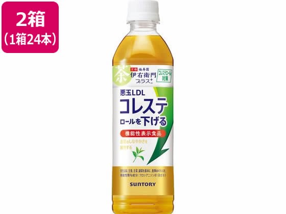 伊右衛門プラス コレステロール対策 500ml×48本 サントリー HEP5Pの通販は
