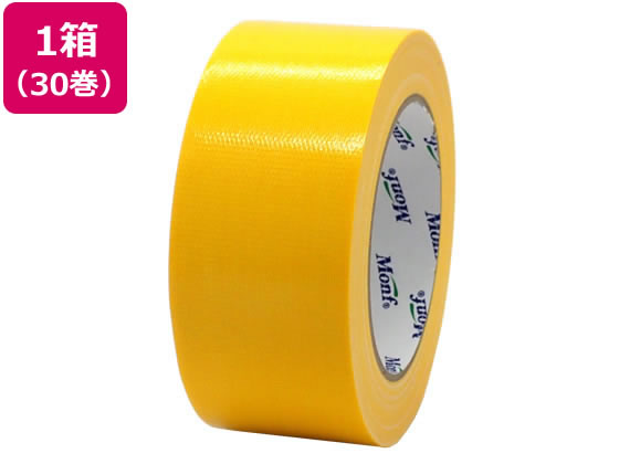 カラー布テープ 幅50mm×長さ25m 黄 30巻 古藤工業 NO890ｷｲ 11,687円