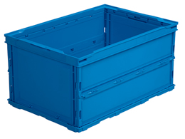 折りたたみコンテナペタンコ40Lタイプ フタなし 5個 三甲 558520の通販は