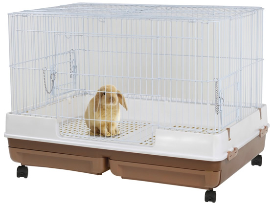 マルカン　うさぎのカンタンおそうじケージ　ワイドＢM　　MR-999 マルカン うさぎのカンタンおそうじケージ ワイドBM MR-999