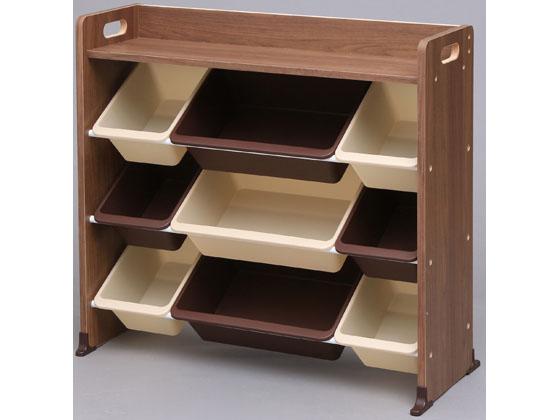 天板付キッズトイハウスラック ブラウン アイリスオーヤマ TKTHR-39の通販は 8,197円