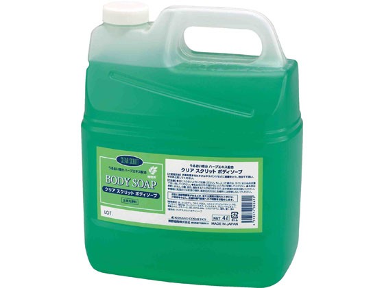 クリアスクリット ボディソープ 4L (4個) 熊野油脂の通販は