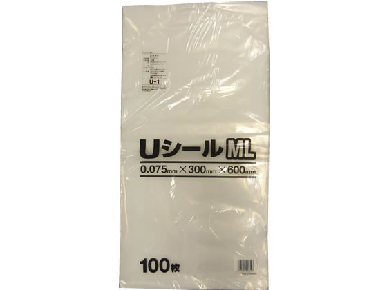 Uシールポリ袋 mｌ 100枚×5袋 システムポリマー U-1