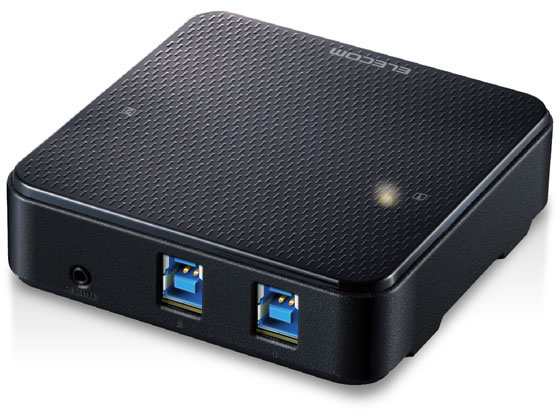 USB3.0対応切替機 PC2台 エレコム U3SW-T2の通販は