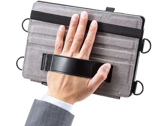 iPad 10.2インチ スタンド機能付きショルダーベルトケース サンワサプライ PDA-IPAD1612BKの通販は