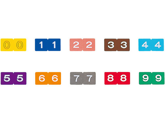 リヒトラブ カラー月ラベルMロールタイプ 「12」 HK781R-12 1箱（300片） 〔×10セット〕 まとめ買い）リヒトラブ カラー月ラベルM(ロールタイプ)込 HK781Rコミ