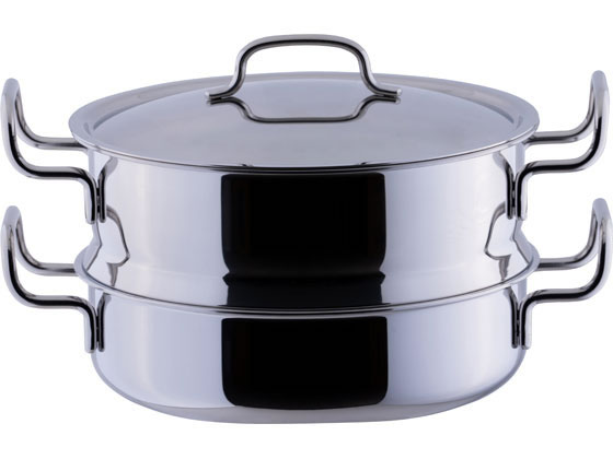 蒸し器付鍋 25cm 宮崎製作所 GEO-25Mの通販は