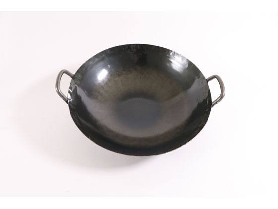 鉄打出中華鍋1.6mm(取手溶接)60cm 山田工業所
