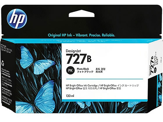 HP727Bインクカートリッジ フォトブラック 130ml ＨＰ 3WX14Aの通販は
