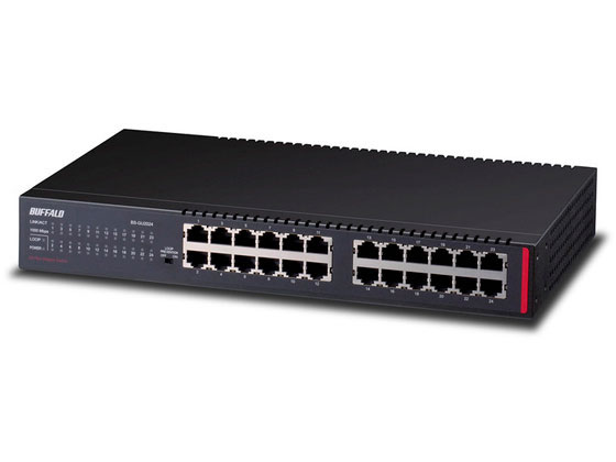 レイヤー2Gigaアンマネージスイッチ 24ポート バッファロー BS-GU2024の通販は 24,783円