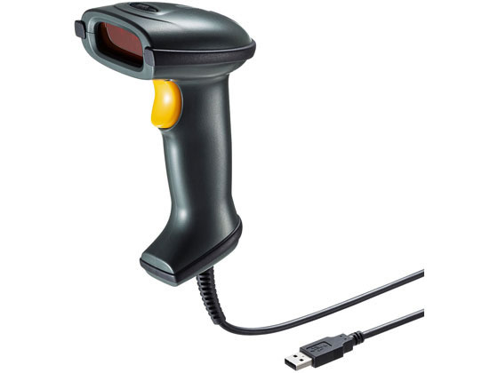 1次元レーザーバーコードリーダー サンワサプライ BCR-006