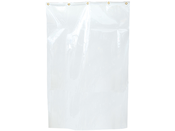 飛沫防止ビニールカーテン ハトメ付 幅915×長さ1400mm タカ印 32-967 5,990円