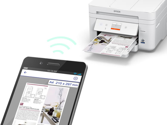 FAX付A4カラーインクジェット複合機 エプソン EW-M530F