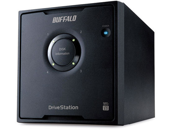 ドライブステーションHDD 4ドライブ12TB バッファロー HD-QL12TU3/R5J