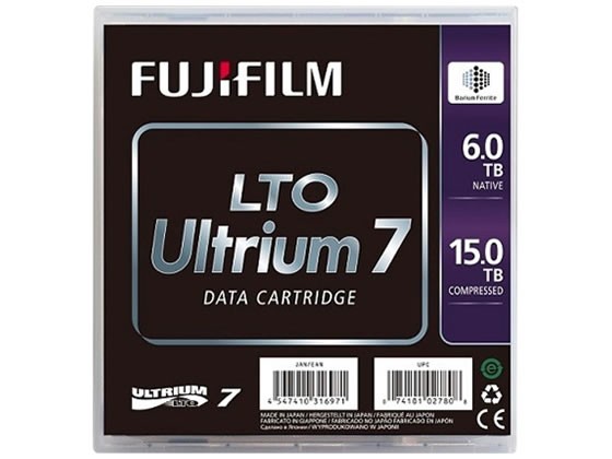 LTO Ultrium7 データカートリッジ 6.0TB 富士フイルム LTOFBUL-76.0TJ