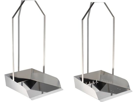 MT/オールステンレス チリトリ (三つ手タイプ) 穴無 エムテートリマツ 017727001の通販は