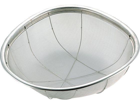 三宝産業 ざる シルバー 60cm 巾広浅型ザル 09907100