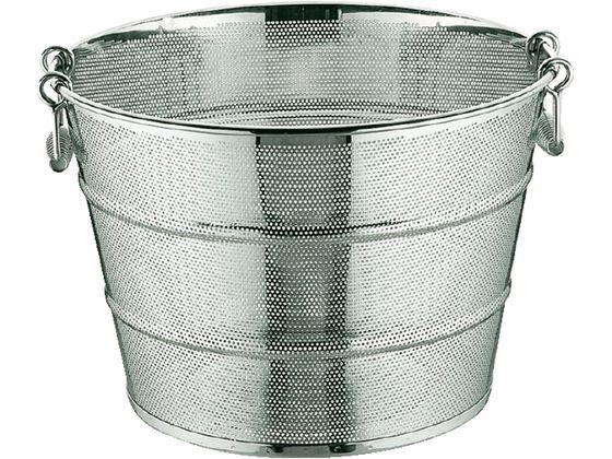 UK18-8パンチング 揚げザル 深型 51cm 補強付 ヨコ 三宝産業 070418051の通販は