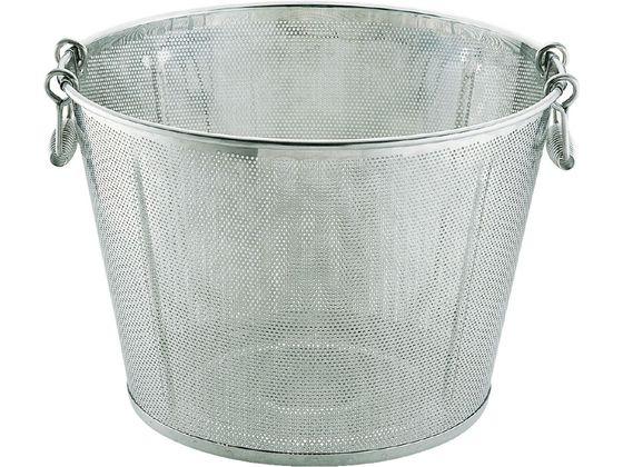 UK18-8パンチング 揚げザル 深型 48cm 補強付 タテ 三宝産業 070419048の通販は