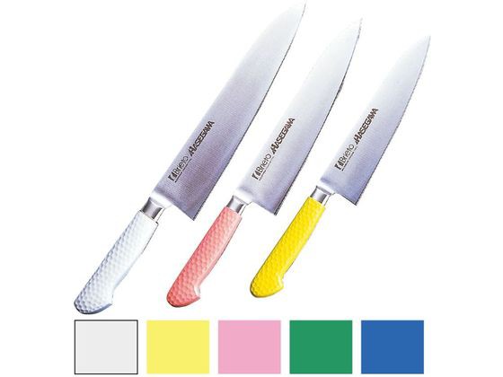 抗菌 カラー包丁 牛刀 240mm ブルー (MGK)の通販は牛刃包丁