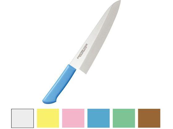 正規品／片岡製作所 マスターコック 洋出刃 kataoka 日用品 片岡製作所 抗菌洋出刃 ＤＫ２４０Ｐ 桃 ２４ｃｍ取寄商品 出刃包丁