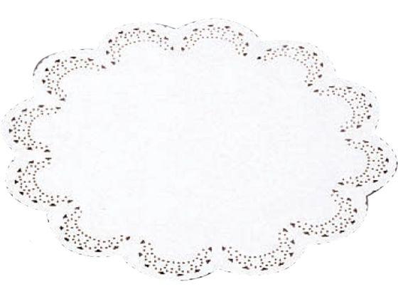 耐油レースペーパー 丸型 16号(300枚入) ドイリー レースペーパー 小判型(500枚入)16号メイチョー 耐油