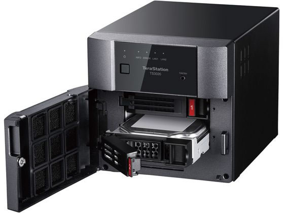 2ベイ デスクトップNAS 6TB バッファロー TS3220DN0602の通販は