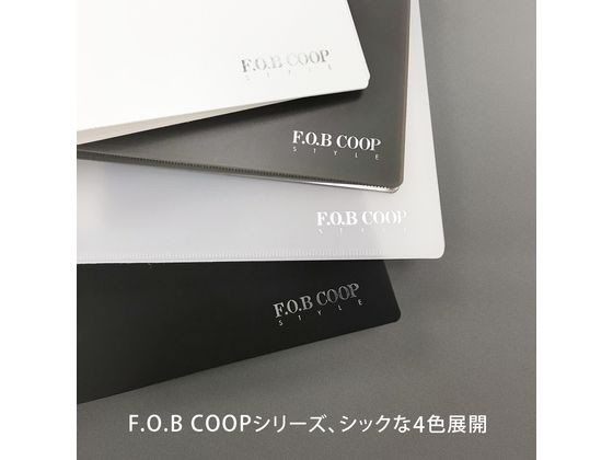 F.O.B COOPバインダー B5 黒 キョクトウ LN41Kの通販はau PAY