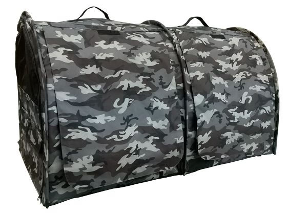 ポータブルケージ W カモフラグレー ペットアイ 4522620991521の通販は 12,000円