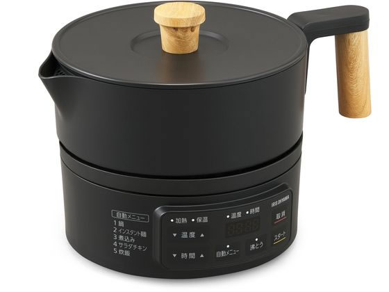 クッキングケトル アイリスオーヤマ ICK-M1200-B