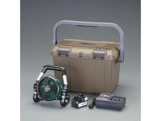 送風機セット 充電式 AC100V／DC14.4V エスコ EA897AH-3の通販は