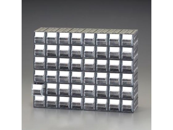 連結収納 8列6段 450×133×338mm エスコ EA661CM-27の通販は