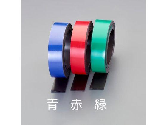 マグネットロール ホワイトボード型 30mm×10m 青 エスコ EA781EP-72の通販は