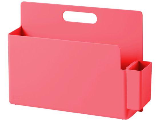 仕切り・トレーになるキャリーボックス コーラルピンク 内田洋行 2077557の通販は 5,180円