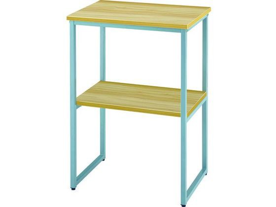 TRUSCO/電話台 500×350×730H 木天板+灰脚 トラスコ中山 1231269の通販は