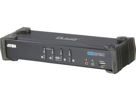 はる KVMPスイッチ 4ポート／DVI／USB2.0ハブ搭載 ATENジャパン