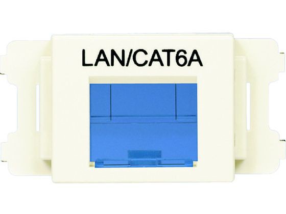 パンドウイット/JISプレート用シャッター付アダプタ LAN・CAT6A 10個 パンドウイットコーポレーション 8257251の通販は
