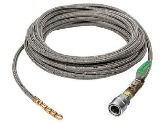 アサダ　１／４洗管ホース　１６／２００Ｇ・１３／１００ＧＳ用　１０ｍ　１ＴＣ HD06006 アサダ SUS洗管ホース 16&frasl;200G・13&frasl;100GS用 10m 1TC HD06008 Asada 1\u2044