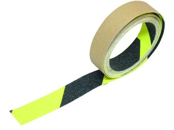 TRUSCO 蛍光ノンスリップテープ 屋外 50mm×10m ゼブラ ゼブラ トラスコ中山 2072884の通販は