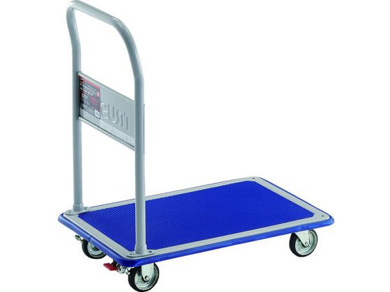 プレス製台車ドンキーカート固定式740×480ストッパ付 トラスコ中山 4145089の通販は
