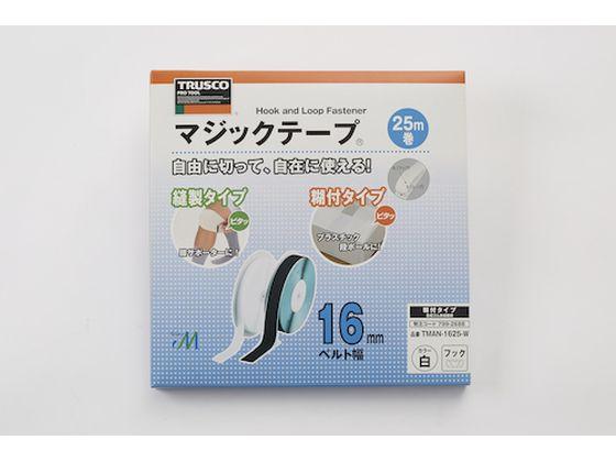 TRUSCO(トラスコ) マジックテープ[[R下]] 糊付A側 幅25mmX長さ25m OD (1巻) TMAN-2525-OD TRUSCO(トラスコ) マジックテープ 糊付B側 20mm×25m 黒 TMBN-2025-BK 結束