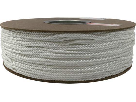 ナイロン3打ロープドラム巻 3mm×300m ユタカメイク 7947895