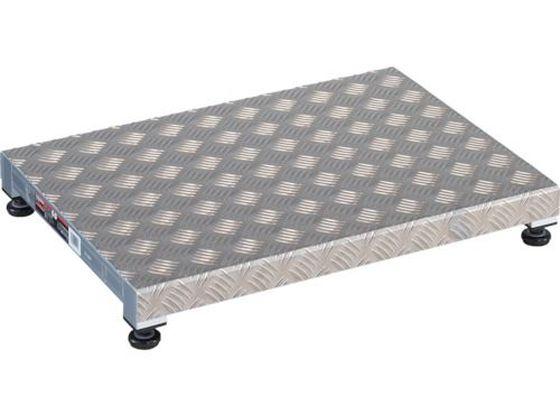低床式アルミ製ステップ 600×450×H90~120 トラスコ中山 3362256の通販は