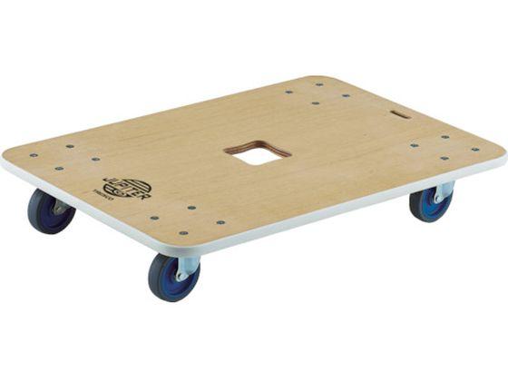 TRUSCO 木製平台車 ジュピター 800×550 100 300kg トラスコ中山 8194967の通販は