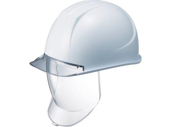 タニザワ/特大型ヘルメット 大型シールド面付 溝付 透明ひさし付 谷沢製作所 8363965の通販は 16,048円