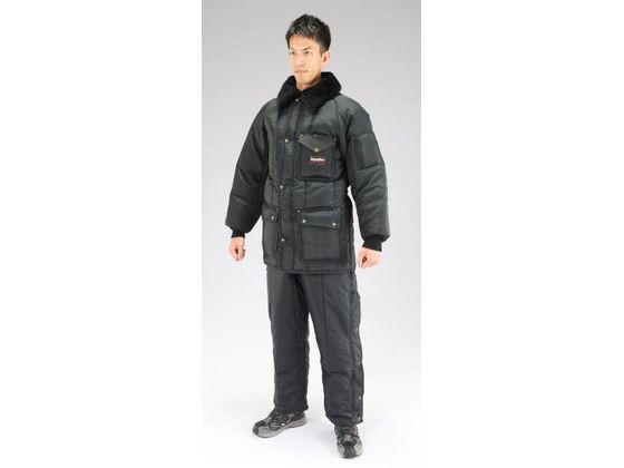 防寒服上下セット Navy M エスコ EA915GM-6